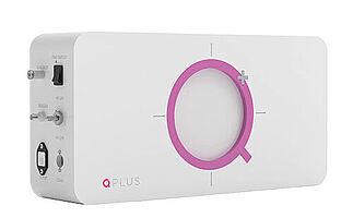 QPLUS is a detector to measure radiation characteristics in a single beam shot