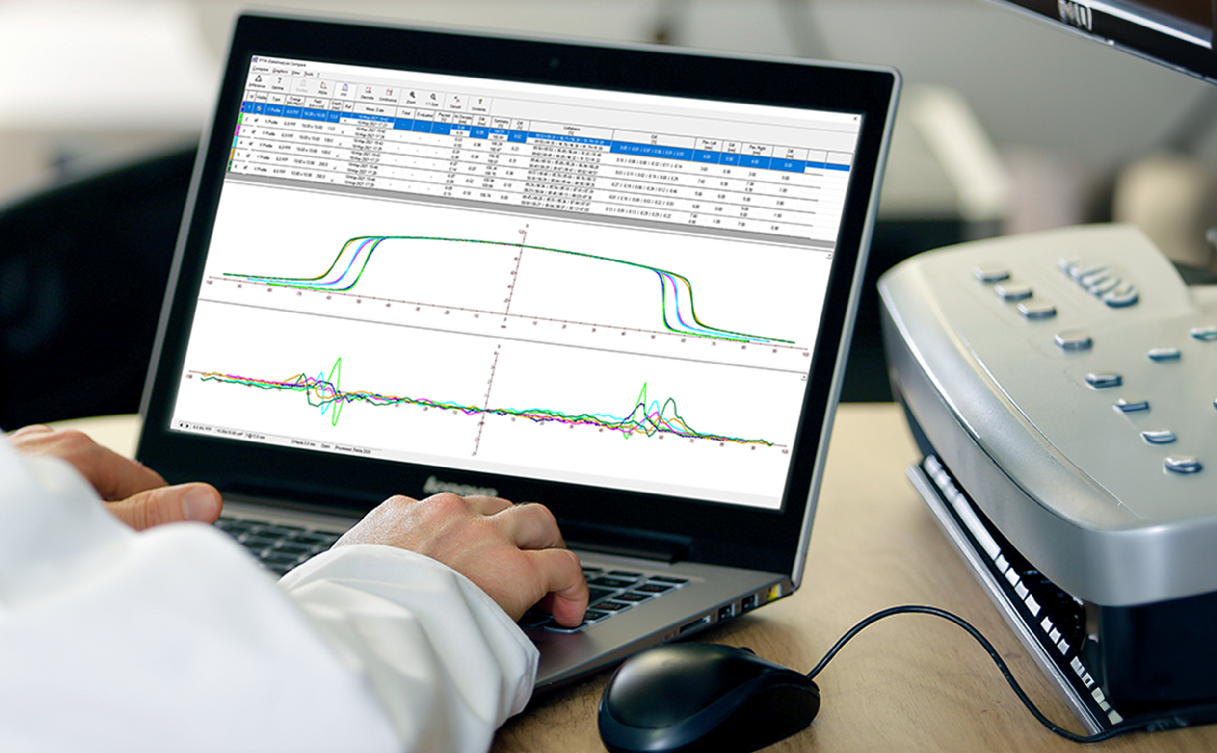 KI-basierte Datenverarbeitung in der BEAMSCAN-Software
